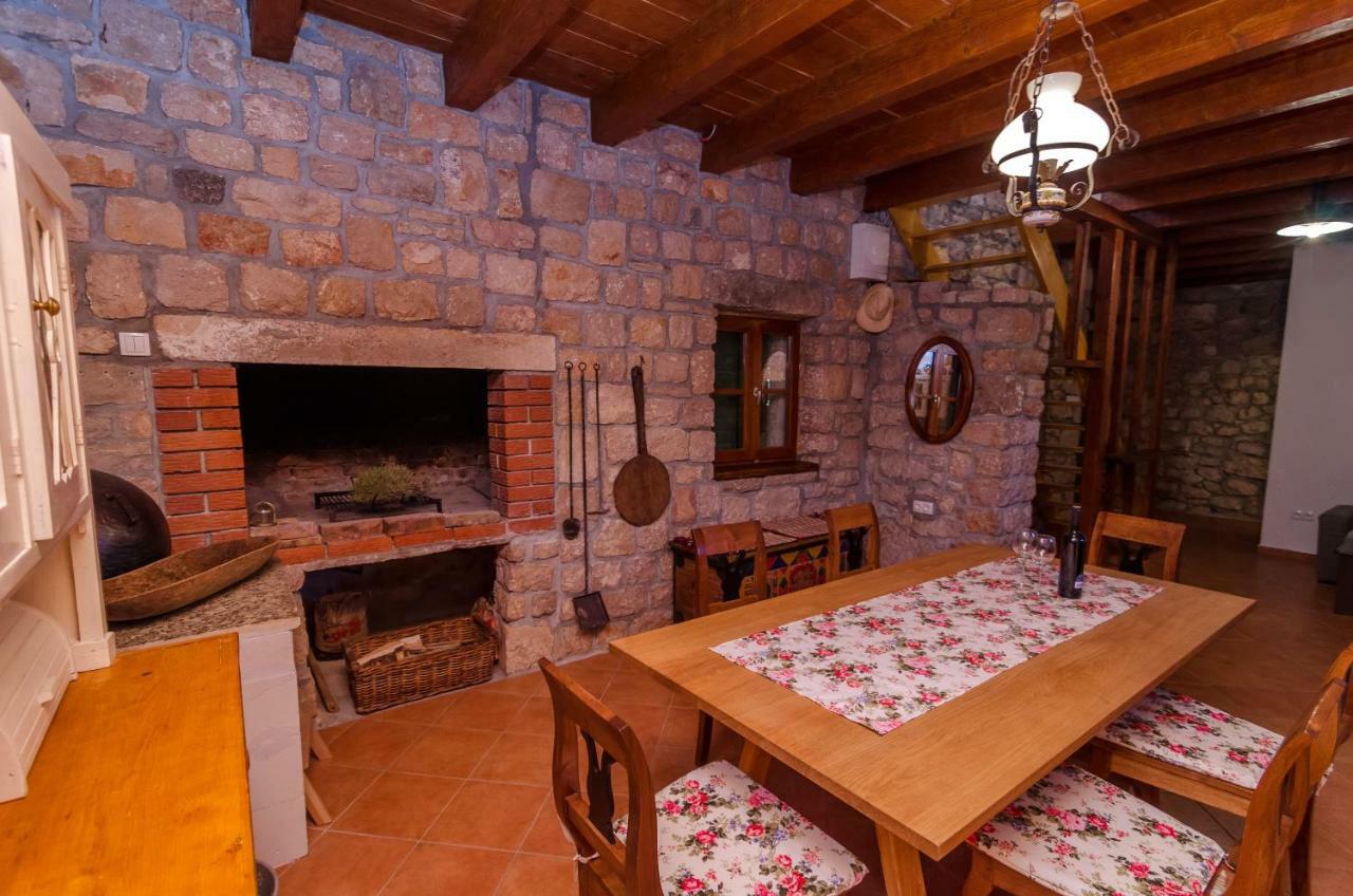 Villa Stone House Knezevic Vinjerac Esterno foto
